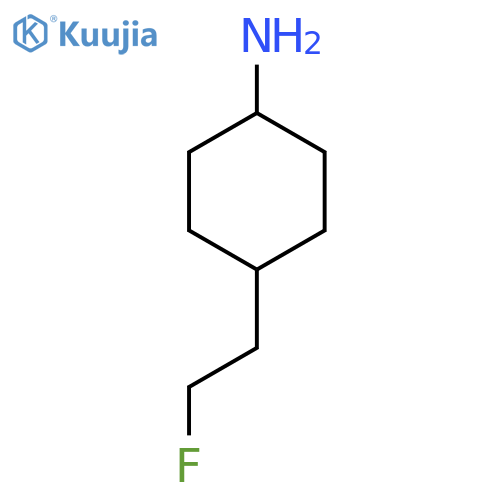 4-(2-Fluoroethyl)cyclohexanamine structure