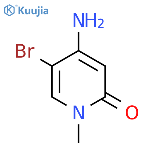 4-Amino-5-bromo-1-methyl-1,2-dihydropyridin-2-one structure