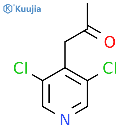 1-(3,5-Dichloropyridin-4-yl)propan-2-one structure