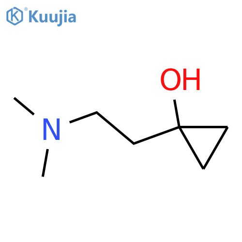 Cyclopropanol, 1-[2-(dimethylamino)ethyl]- structure