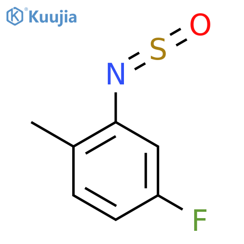 4-Fluoro-1-methyl-2-(sulfinylamino)benzene structure