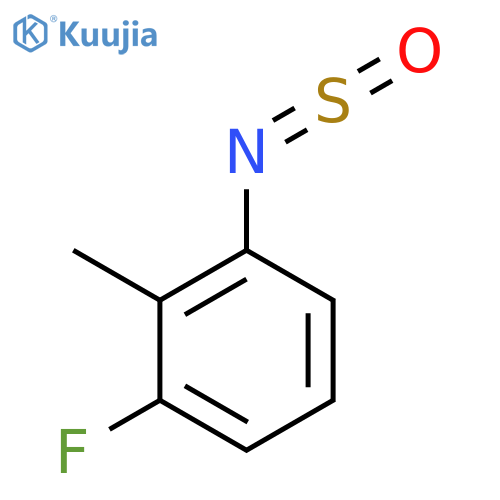 1-Fluoro-2-methyl-3-(sulfinylamino)benzene structure