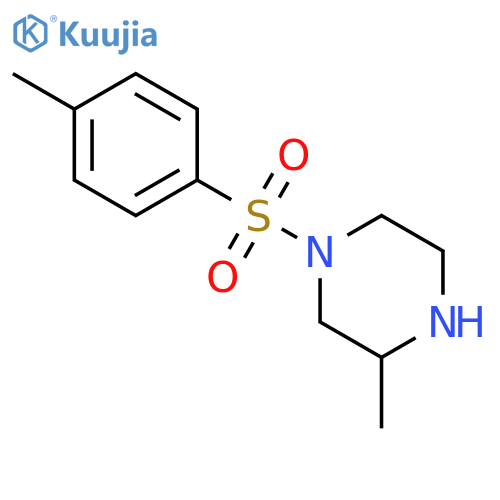 3-Methyl-1-(toluene-4-sulfonyl)-piperazine structure