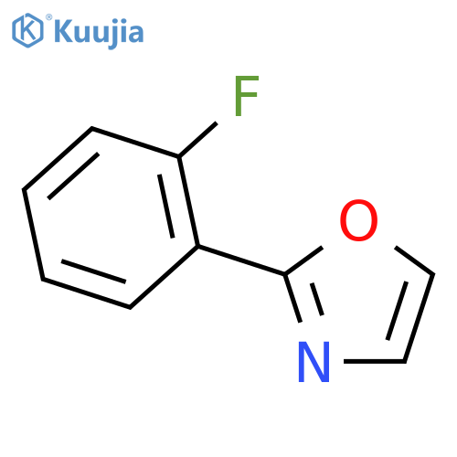 2-(2-Fluorophenyl)oxazole structure