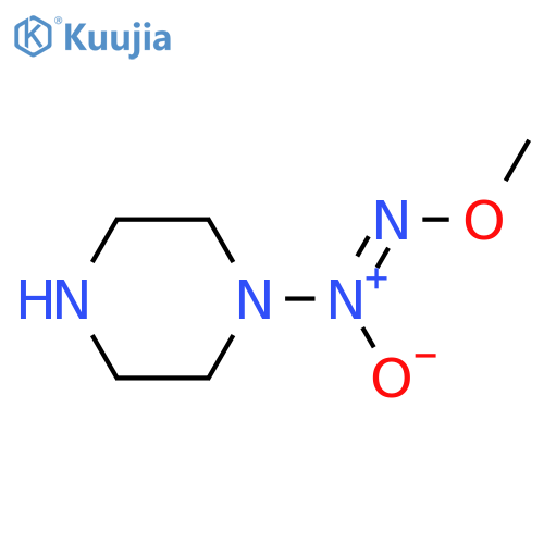 Hydroxylamine,O-methyl-N-(oxido-1-piperazinylimino)- structure