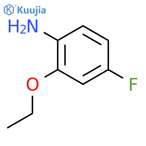 2-Ethoxy-4-fluoroaniline structure
