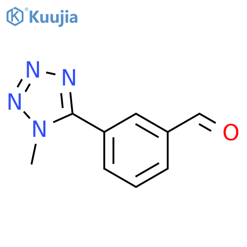 Benzaldehyde,3-(1-methyl-1H-tetrazol-5-yl)- structure