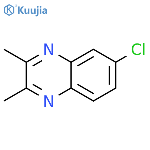 Quinoxaline,6-chloro-2,3-dimethyl- structure