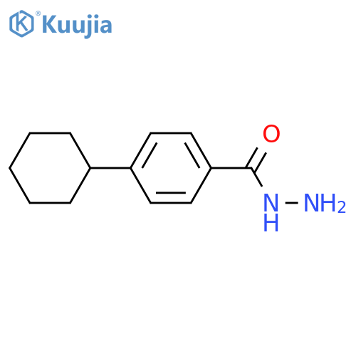 4-Cyclohexylbenzohydrazide structure