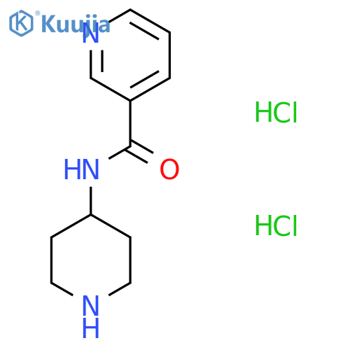 N-(Piperidin-4-yl)nicotinamide dihydrochloride structure