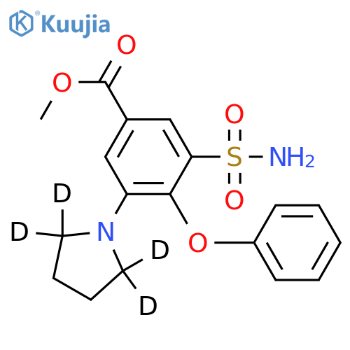 Piretanide-d4 Methyl Ester (Major) structure