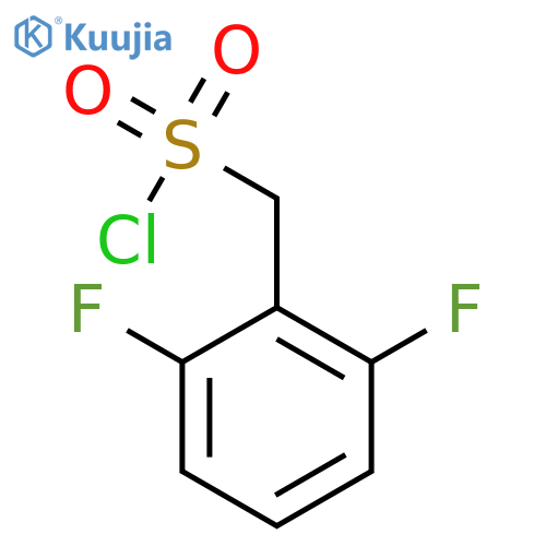 (2,6-Difluorophenyl)methanesulfonyl Chloride structure