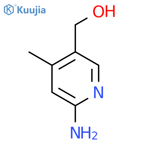 (6-Amino-4-methylpyridin-3-yl)methanol structure