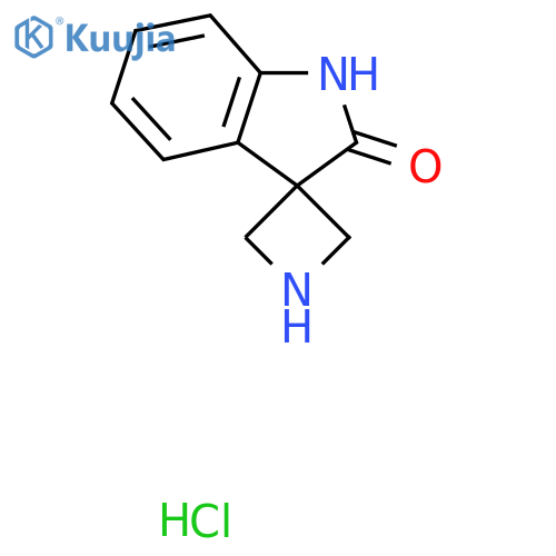 1',2'-Dihydrospiro[azetidine-3,3'-indole]-2'-one hydrochloride structure