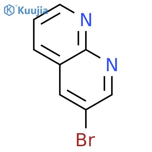 3-bromo-1,8-naphthyridine structure