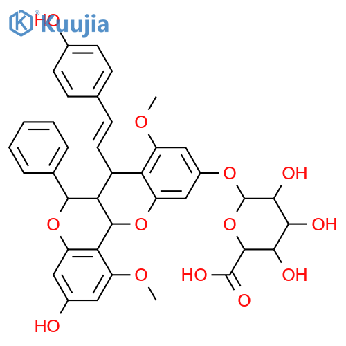 Brachydin A; 10-O-β-D-Glucuronopyranoside structure