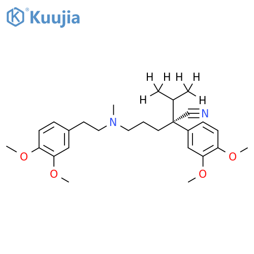 (R)-(+)-Verapamil-d6 structure