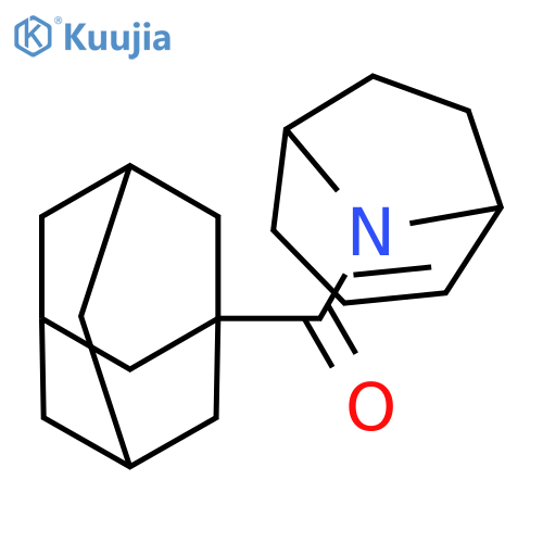 8-Azabicyclo[3.2.1]oct-2-en-8-yltricyclo[3.3.1.13,7]dec-1-ylmethanone structure