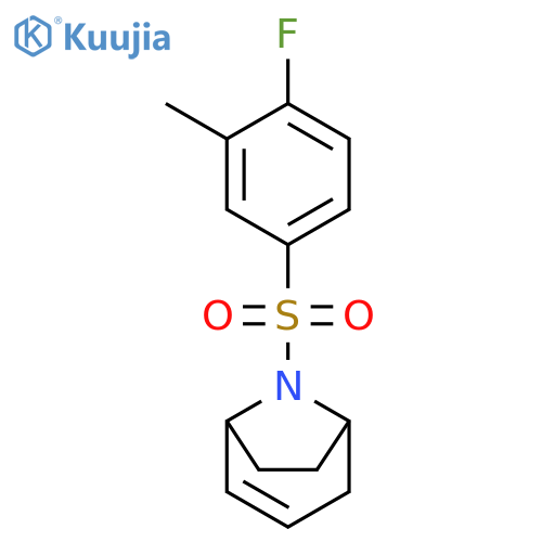 8-Azabicyclo[3.2.1]oct-2-ene, 8-[(4-fluoro-3-methylphenyl)sulfonyl]- structure