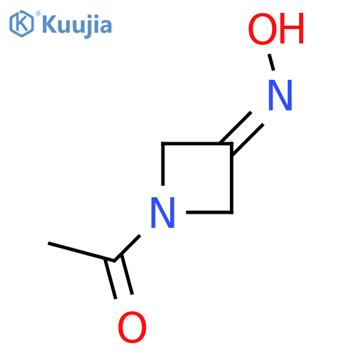 3-Azetidinone,1-acetyl-, 3-oxime structure