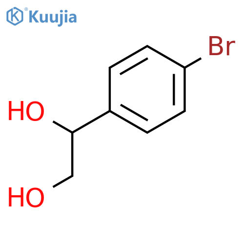 1,2-Ethanediol, 1-(4-bromophenyl)-, (1R)- structure
