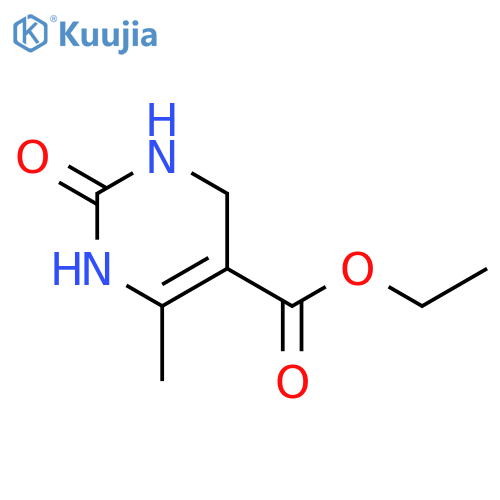 ethyl 4-methyl-2-oxo-3,6-dihydro-1H-pyrimidine-5-carboxylate structure