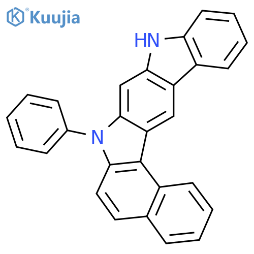 Benz[g]indolo[2,3-b]carbazole, 7,9-dihydro-7-phenyl structure