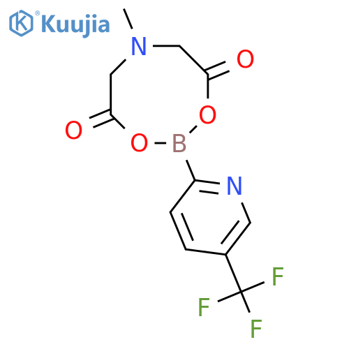 6-Methyl-2-5-(trifluoromethyl)pyridin-2-yl-1,3,6,2-dioxazaborocane-4,8-dione structure