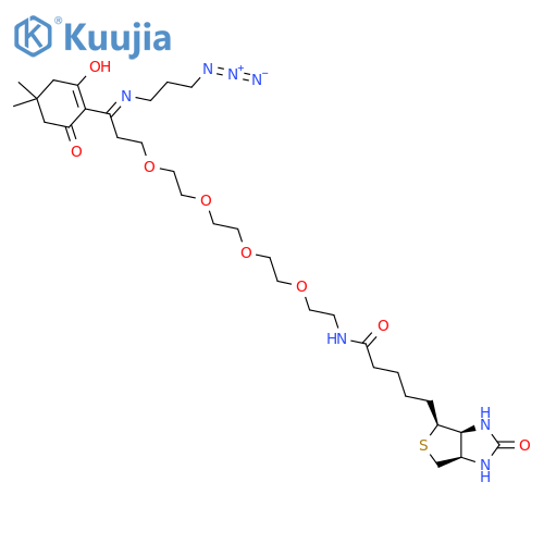 Dde Biotin-PEG4-azide structure