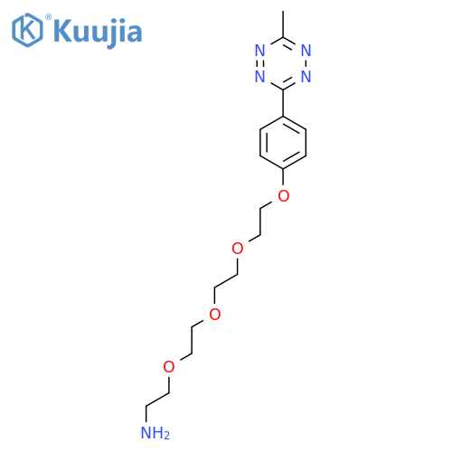 Methyltetrazine-PEG4-Amine structure