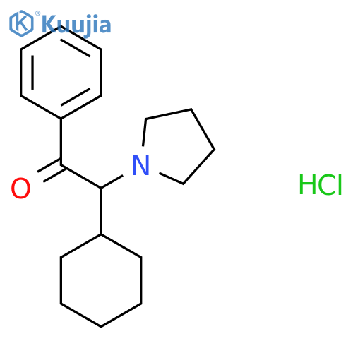 α-Pyrrolidinocyclohexanophenone Hydrochloride structure