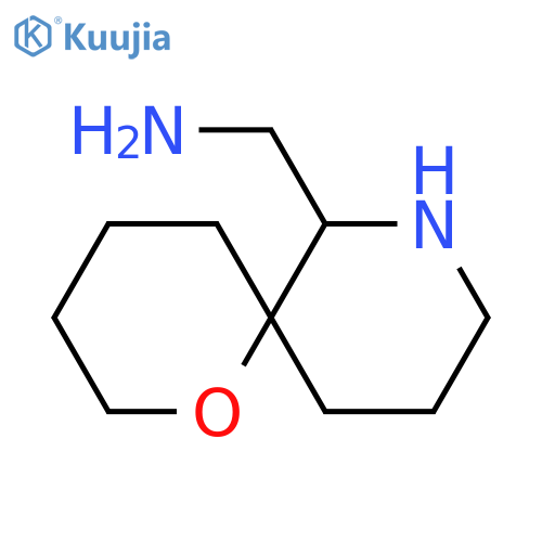 1-Oxa-8-azaspiro[5.5]undecane-7-methanamine structure