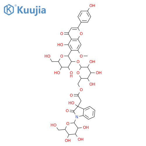 Zizyphus jujuba Spinosin indoxylacetylglycoside; (11''''→6''')-Analogue structure