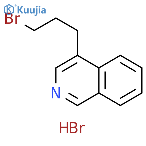4-(3-Bromopropyl)isoquinoline hydrobromide structure