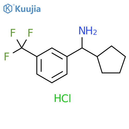 Cyclopentyl3-(trifluoromethyl)phenylmethanamine Hydrochloride structure
