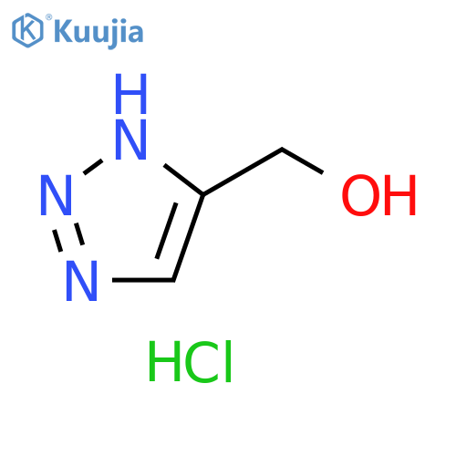 1H-1,2,3-triazol-4-ylmethanol hydrochloride structure