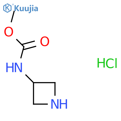 Methyl N-(azetidin-3-yl)carbamate hydrochloride structure
