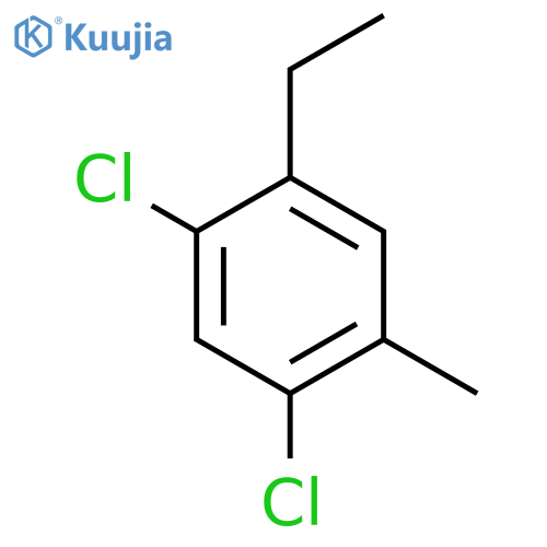 2,4-Dichloro-5-ethyltoluene structure