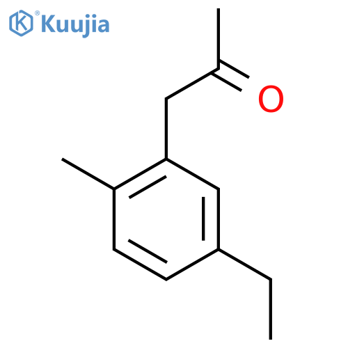 1-(5-Ethyl-2-methylphenyl)propan-2-one structure