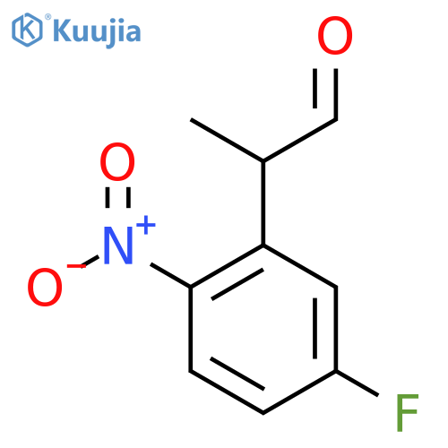 5-Fluoro-2-nitrophenylpropanal structure