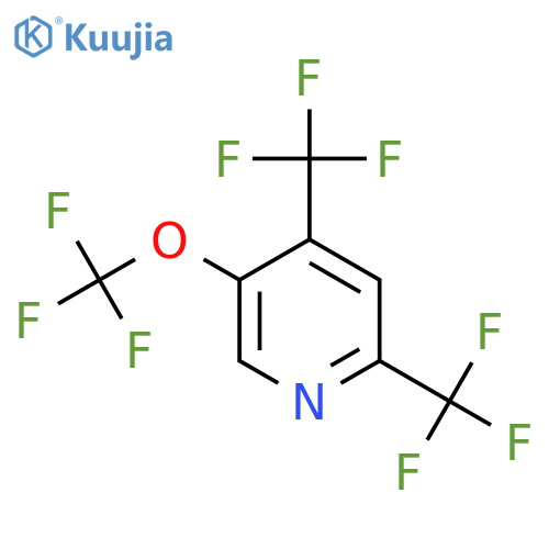 2,4-Bis(trifluoromethyl)-5-(trifluoromethoxy)pyridine structure
