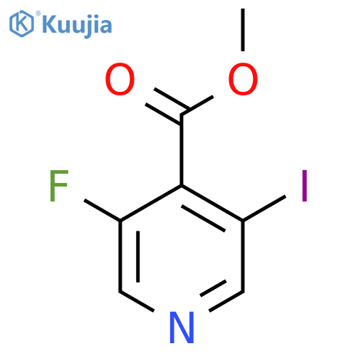 Methyl 3-fluoro-5-iodoisonicotinate structure