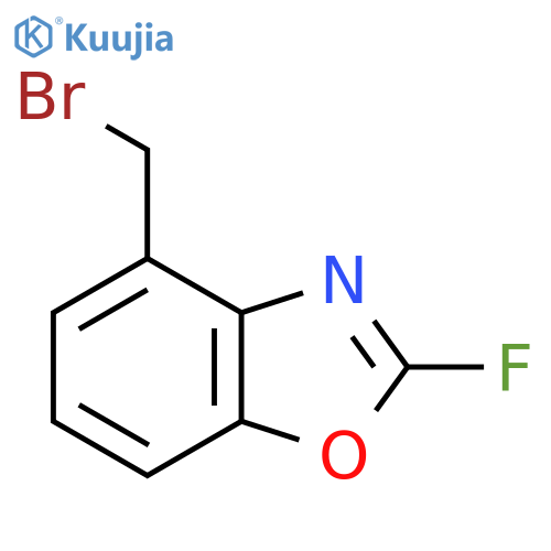 4-(Bromomethyl)-2-fluorobenzo[d]oxazole structure