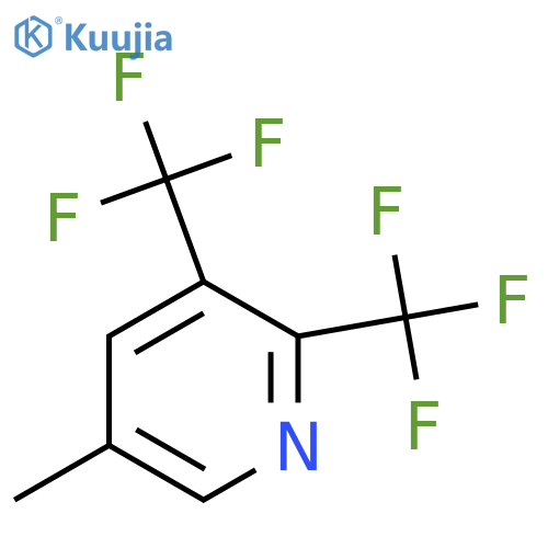 2,3-Bis(trifluoromethyl)-5-methylpyridine structure