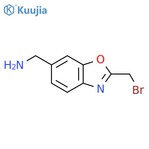 6-(Aminomethyl)-2-(bromomethyl)benzo[d]oxazole structure