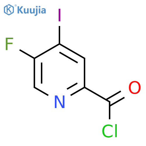 5-Fluoro-4-iodopyridine-2-carbonyl chloride structure