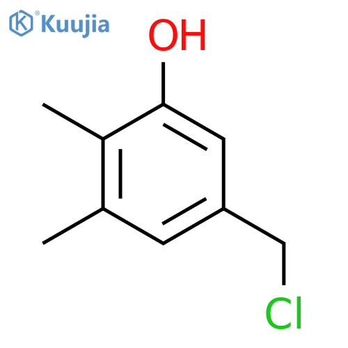 3,4-Dimethyl-5-hydroxybenzyl chloride structure