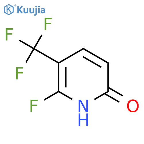 2-Fluoro-6-hydroxy-3-(trifluoromethyl)pyridine structure