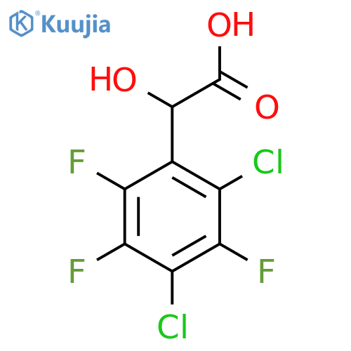 2,4-Dichloro-3,5,6-trifluoromandelic acid structure