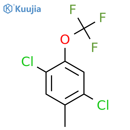 2,5-Dichloro-4-(trifluoromethoxy)toluene structure